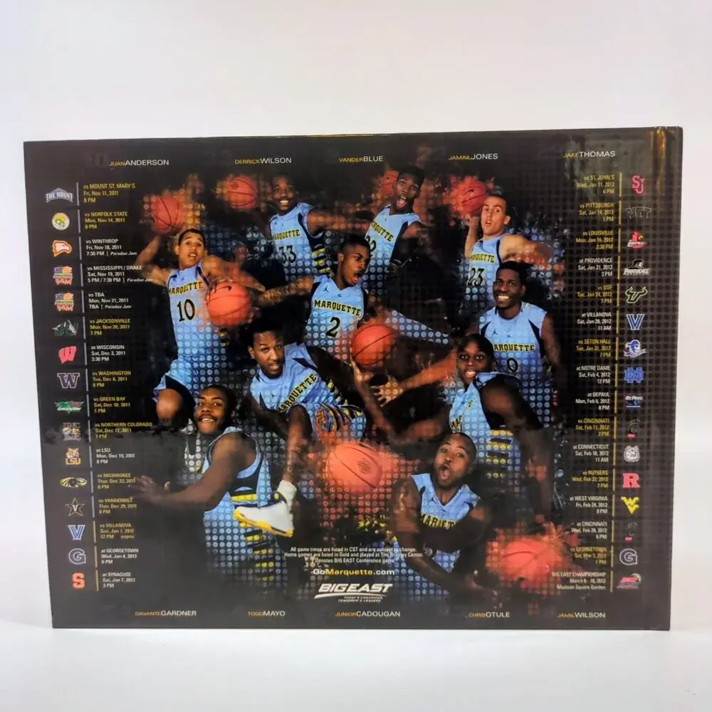 Marquette Golden Eagles Basketball Media Guide Book NCAA Dwyane Wade Jae Crowder